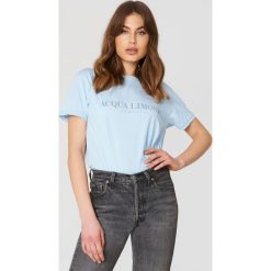Acqua Limone T-shirt Classic - Blue. Niebieskie t-shirty męskie marki Acqua Limone, z nadrukiem. Za 202,95 zł.