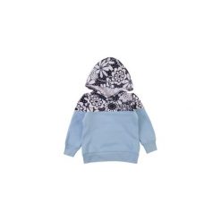 Bluza niemowlęca. Niebieskie bluzy niemowlęce TXM, bez wzorów, bez rękawów, bez kaptura. Za 21,59 zł.