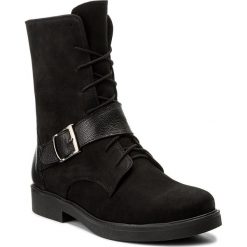 Botki SERGIO BARDI - Alagna FW127274517CS 601. Czarne botki damskie na obcasie marki Sergio Bardi, z nubiku. W wyprzedaży za 219,00 zł.