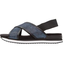 Sandały damskie: Tamaris Sandały na platformie night blue glam/black