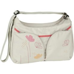Torebki klasyczne damskie: Torba „Shoulder Bag” w kolorze beżowym na akcesoria do przewijania – 40 x 33 x 14 cm