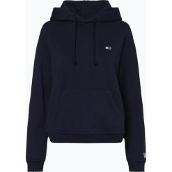 Tommy Jeans - Damska bluza nierozpinana, niebieski. Niebieskie bluzy sportowe damskie Tommy Jeans, xs, z jeansu. Za 399,95 zł.