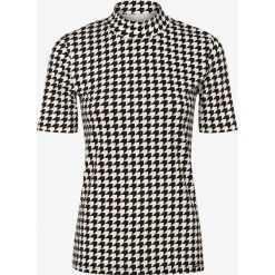 Marc Cain Collections - T-shirt damski, czarny. Czarne t-shirty damskie Marc Cain Collections, bez wzorów, bez kołnierzyka. Za 449,95 zł.