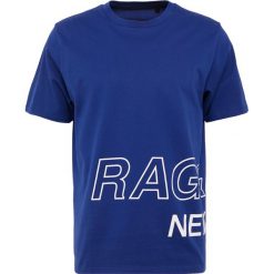 Koszulki polo: rag & bone WRAP AROUND TEE Tshirt z nadrukiem cobalt