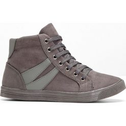 Wysokie sneakersy bonprix ciemnoszary. Szare sneakersy damskie bonprix. Za 69,99 zł.