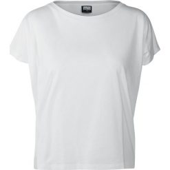 Bluzki asymetryczne: Urban Classics Ladies Basic Drop Shoulder Tee Koszulka damska biały