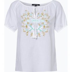 More & More - Bluzka damska, czarny. Czarne bluzki damskie marki More & More, z haftami, bez kołnierzyka, bez rękawów. Za 179,95 zł.