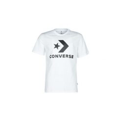 T-shirty z krótkim rękawem Converse CONVERSE STAR CHEVRON TEE. Białe t-shirty męskie Converse, s, bez wzorów, retro, bez kołnierzyka, krótkie. Za 80,10 zł.