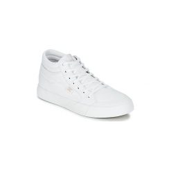 Buty DC Shoes EVAN HI TX J SHOE WHT. Białe trampki i tenisówki damskie marki DC Shoes, bez wzorów, bez zapięcia. Za 303,20 zł.