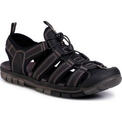 Sandały LANETTI - MBS-ULM-01 Black. Czarne klapki męskie Lanetti, ze skóry ekologicznej, bez zapięcia. Za 99,99 zł.
