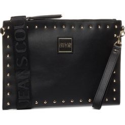 Torebka VERSACE JEANS COUTURE - E1VVBBEY 71407 899. Czarne listonoszki damskie Versace Jeans Couture, bez wzorów, z jeansu, bez dodatków. W wyprzedaży za 329,00 zł.