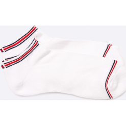 Tommy Hilfiger - Stopki (2-pack). Niebieskie skarpetki męskie TOMMY HILFIGER, bez wzorów, z elastanu. Za 49,90 zł.