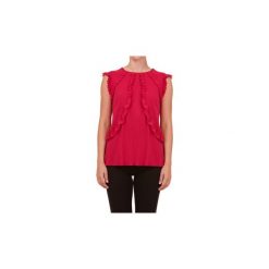 Bluzki Kaos Collezioni LP1MA011. Różowe bluzki damskie Kaos Collezioni, s, bez wzorów, bez kołnierzyka, bez rękawów. Za 198,33 zł.