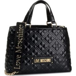 Torebka LOVE MOSCHINO - JC4007PP1ALA0000 Nero. Czarne torebki klasyczne damskie Love Moschino, bez wzorów, ze skóry ekologicznej, klasyczne, bez dodatków. Za 949,00 zł.
