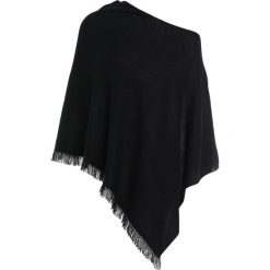 Poncza: Repeat PLAIN PONCHO Ponczo black