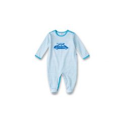 Śpiochy niemowlęce: SANETTA Śpioszki malibu blue