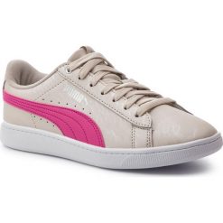 Sneakersy PUMA - Vikky V2 Summer Pack 369113 01 Silver Gray/F Purple/Silver. Brązowe półbuty damskie Puma, ze skóry ekologicznej. W wyprzedaży za 159,99 zł.