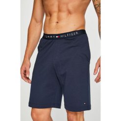 Tommy Hilfiger - Bokserki. Niebieskie bokserki męskie TOMMY HILFIGER, bez wzorów, z elastanu. W wyprzedaży za 139,90 zł.