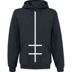 Bluzy męskie: Marilyn Manson Double Cross Bluza z kapturem czarny