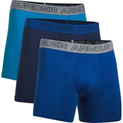Bokserki męskie: Under Armour Bokserki Cotton Stretch 6” 3 Pack kolor niebieski r. XL (1277279-788)