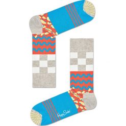 Happy Socks - Skarpetki Mix Max. Szare skarpetki męskie marki Happy Socks, z elastanu. W wyprzedaży za 29,90 zł.