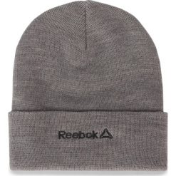 Czapka Reebok - Found Logo Beanie EC5588 Mgreyh. Szare czapki męskie Reebok, z materiału. W wyprzedaży za 49,00 zł.