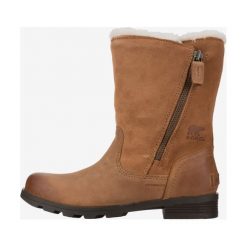Sorel Emelie™ Kozaki Brązowy. Pomarańczowe kozaki damskie Sorel, ze skóry, bez obcasa, bez zapięcia. Za 826,95 zł.