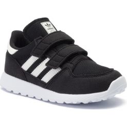 Buty adidas - Forest Grove Cf I EE6590 Cblack/Clowhi/Cwhite. Czarne półbuty dziewczęce Adidas, na rzepy. Za 169,00 zł.