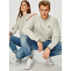 Fila - Bluza. Szare bluzy damskie Fila, m, bez wzorów, z bawełny, bez rękawów, bez kaptura. W wyprzedaży za 179,90 zł.