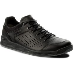 Półbuty LOWA - San Francisco Gtx LO GORE-TEX 310800 Black/Black 9999. Czarne półbuty męskie Lowa, na co dzień, bez wzorów, ze skóry, bez zapięcia. W wyprzedaży za 459,00 zł.