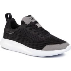 Sneakersy SUPRA - Factor Tactic 06579-423-M Black/Grey/White. Czarne sneakersy męskie Supra, na co dzień, bez wzorów, z tworzywa sztucznego, eleganckie, bez zapięcia. Za 319,00 zł.