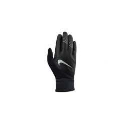 Rękawiczki męskie: Nike Rękawiczki męskie Therma-fit Elite Run Gloves Volt/black/silver r. S