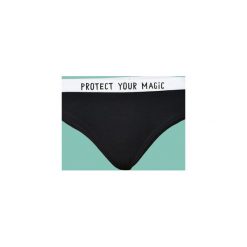 PROTECT YOUR MAGIC - figi bambusowe damskie. Czarne figi damskie marki Majtki z sosnowca, s, z elastanu. Za 50,00 zł.