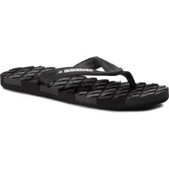 Japonki QUIKSILVER - AQYL100637 Xkks. Czarne klapki męskie Quiksilver, bez wzorów, z tworzywa sztucznego. Za 129,00 zł.