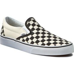 Tenisówki VANS - Classic Slip-On VN-0EYEBWW Blk&Whtchckerboard/Wht. Czarne półbuty damskie marki Vans, bez wzorów, z gumy, sportowe, bez zapięcia. W wyprzedaży za 209,00 zł.