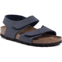Sandały BIRKENSTOCK - Palu Kids Logo Bs 1016527 D Navy. Niebieskie sandały chłopięce Birkenstock, z materiału. Za 259,00 zł.