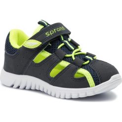 Sandały SPRANDI CP44-6006. Niebieskie sandały chłopięce Sprandi, z materiału, bez zapięcia. Za 69,99 zł.