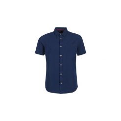 Koszule z krótkim rękawem Kaporal ROYS. Niebieskie koszule męskie marki Kaporal, xl, bez wzorów, bez kołnierzyka, z krótkim rękawem. Za 239,00 zł.