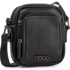 Saszetka NOBO - NBAG-MH2640-C020 Czarny. Czarne torby męskie skórzane Nobo, bez wzorów, ze skóry ekologicznej, młodzieżowe. W wyprzedaży za 139,00 zł.