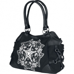 Banned Alternative Esoteric Cat Torebka - Handbag czarny. Czarne torebki klasyczne damskie Banned Alternative. Za 164,90 zł.
