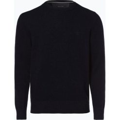 Marc O'Polo - Sweter męski, niebieski. Niebieskie swetry męskie Marc O'Polo, xxl, bez wzorów, z bawełny, polo, bez kaptura. Za 349,95 zł.