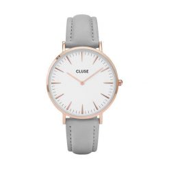 Cluse La Boheme CL18015 - Zostań stałym klientem i kupuj jeszcze taniej. Szare zegarki damskie marki Cluse. Za 336,00 zł.