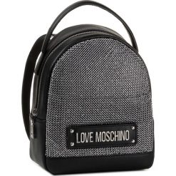 Plecak LOVE MOSCHINO JC4052PP1ALH100A. Czarne plecaki damskie Love Moschino, bez wzorów. W wyprzedaży za 459,00 zł.