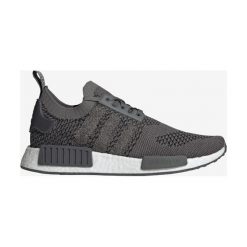 Adidas Originals NMD_R1 Primeknit Tenisówki Szary. Szare trampki męskie adidas Originals, bez wzorów, z materiału, na sznurówki. Za 774,95 zł.