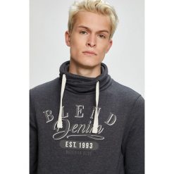 Blend - Bluza. Szare bluzy męskie Blend, s, z nadrukiem, z bawełny, z kapturem, bez rękawów, z kapturem. W wyprzedaży za 69,90 zł.