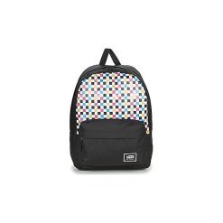 Plecaki Vans GLITTER CHECK REALM. Czarne plecaki damskie Vans, bez wzorów. Za 199,00 zł.