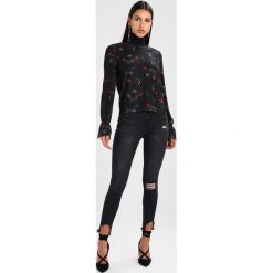 Bluzki damskie: NAKD ROUND NECK Bluzka z długim rękawem black