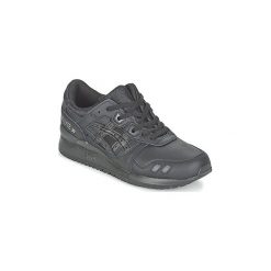 Buty Asics GEL-LYTE III. Czarne trampki i tenisówki damskie Asics, bez wzorów, bez zapięcia. Za 407,20 zł.