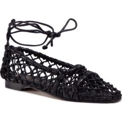 Półbuty TORY BURCH - Helena 15Mm Mesh Lace Flat 71671 Perfect Black/Perfect Black 004. Czarne półbuty damskie Tory Burch, bez wzorów, ze skóry, bez obcasa, na obcasie, bez zapięcia. Za 1449,00 zł.