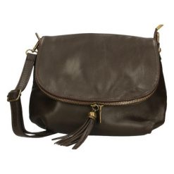 Arturo Vannini Torebka Crossbody Cienobrązowa. Szare torebki klasyczne damskie Arturo Vannini, z aplikacjami, z aplikacjami. Za 429,00 zł.